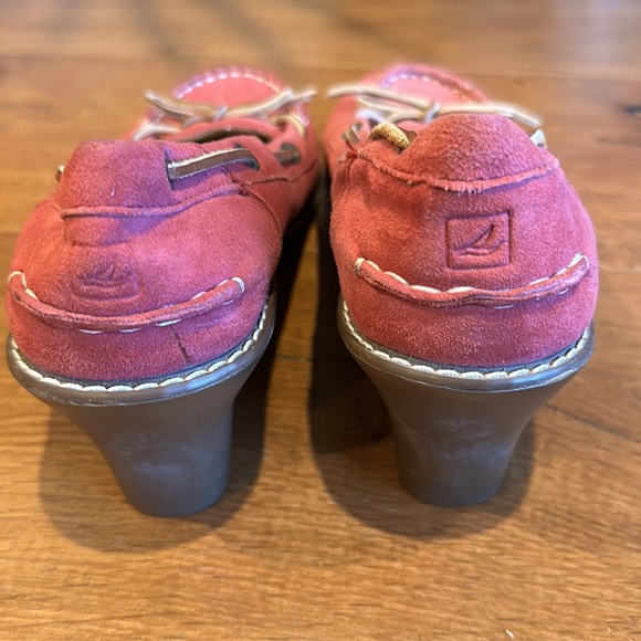 Sperry Top-Sider Suede Wedge 7M - Picture 3 of 6